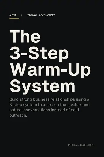 The 3-Step Warm-Up System